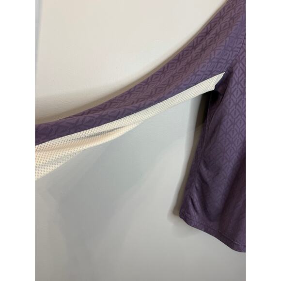 Kerrits Sport Show Shirt Long Sleeve Lightweight Equestrian Women's XL Purple - Picture 5 of 10